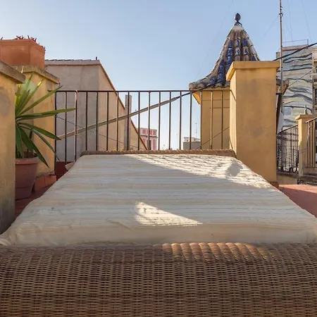 Atico Exclusivo Del Siglo Xvi Con Dos Terrazas En El Corazon De Ciutat Vella Apartmán